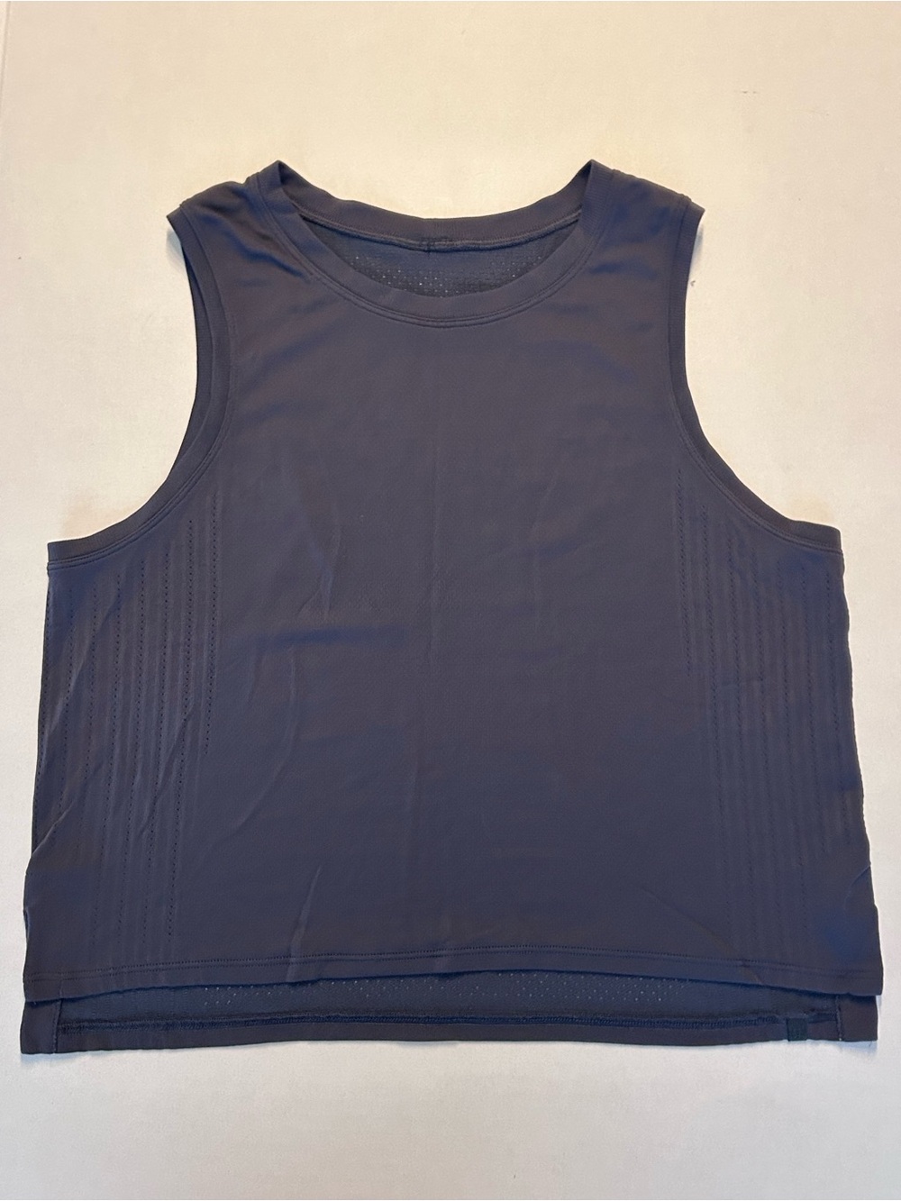 Lululemon Train to Be Tank Stone Blue Size 8